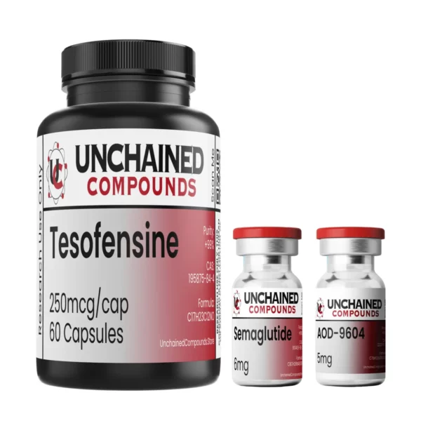 Tesofensine Capsules, Semaglutide 6mg & AOD-9604 5mg