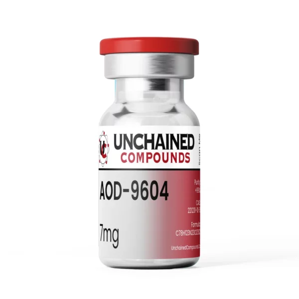 AOD-9604 7mg Peptide Vial – Unchained Compounds