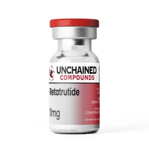 Unchained Compounds Retatrutide 11mg Vial - High Purity Research Peptide